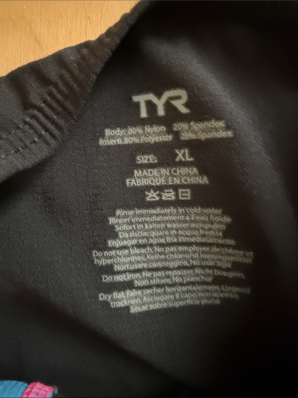 TYR WOMEN TRIATHLON RACESUIT KIT FRONT ZIPPER ATHLETIC FIT SZ XL
BLACK BLUE NWOT - Picture 4 of 13